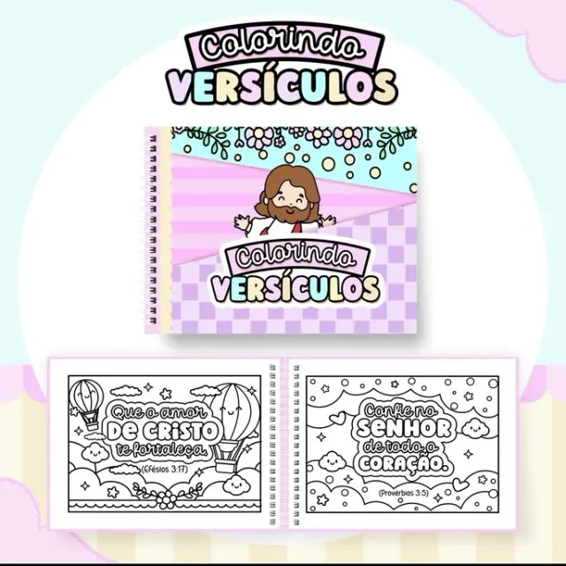 Livro de Colorir Cristão