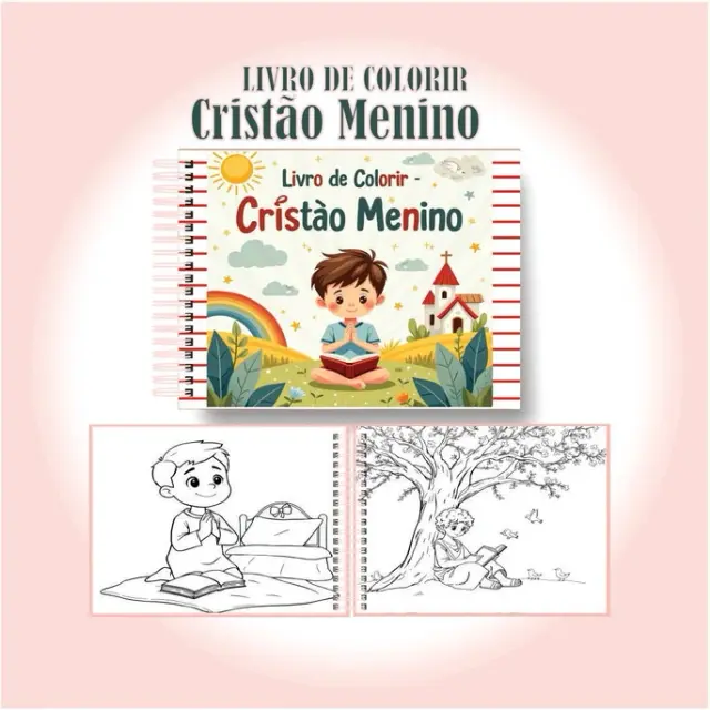 Livro de Colorir Cristão